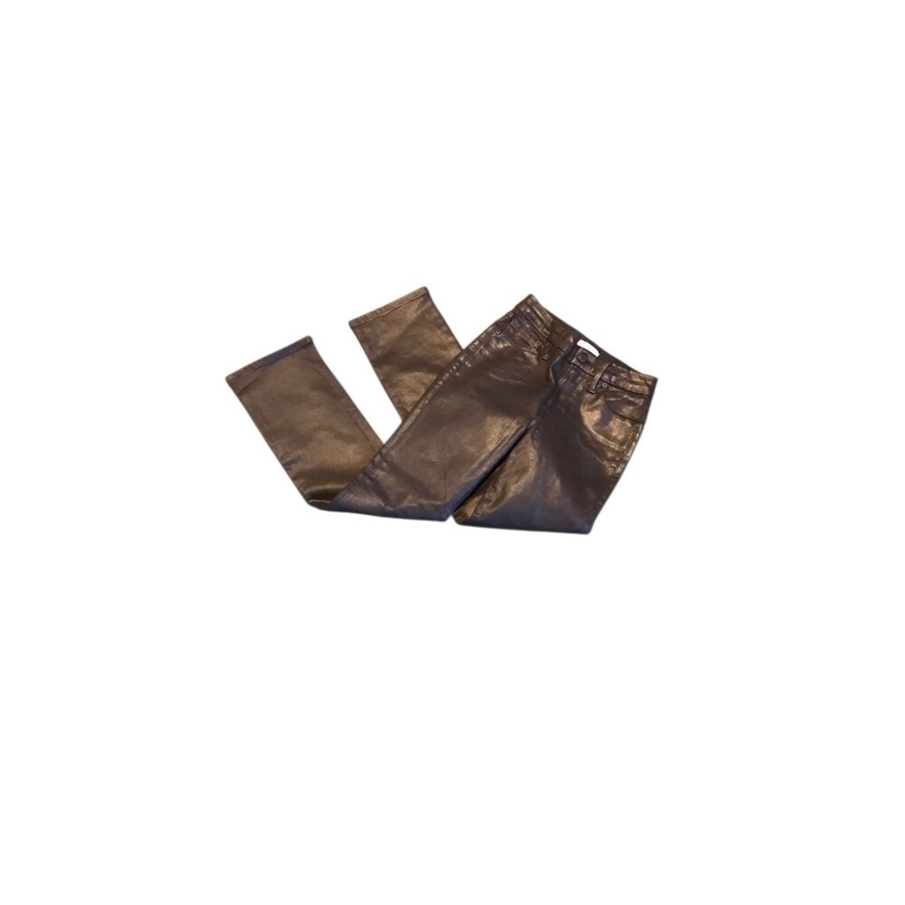 Good American Black Shinny Skinny Pants